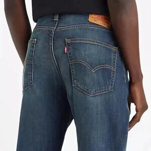 Levi’s 527 Med Wash Fading & Whiskering Mens Classic Butcut Jeans Size 36/30